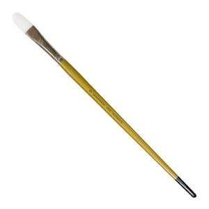 Royal Langnickel Snowhite Taklon Brush - Long Handle, Filbert #8