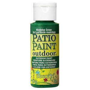 DecoArt Patio Paint Outdoor Acrylic - (2oz/59ml) Mistletoe Green