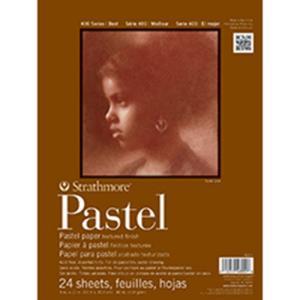 Strathmore 400 Series Pastel Pad (403) 9" x 12" - (24 sheets, 80lb) Glue Bound
