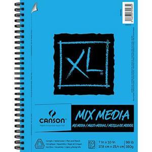Canson XL Mix Media Pad 7" x 10" - (60 Sheets, 98lb)