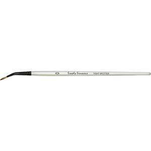 Daler Rowney Simply Simmons Mixed Media Brush - Short Handle, Tight Spotter Size 0 DR255091099
