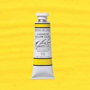 M. Graham & Co. Oil Paint - (1.25oz/37ml) Cadmium Yellow Light