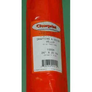 Clearprint 24 Inch X 20 Yards Drafting Vellum Roll