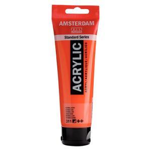 Royal Talens Amsterdam Acrylic Paint - (0.7oz/20ml) Vermillion