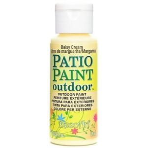 DecoArt Patio Paint Outdoor Acrylic - (2oz/59ml) Daisy Cream