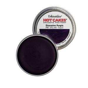 Enkaustikos Hot Cakes Encaustic Wax Paint - (1.5oz/45ml) Dioxazine Purple