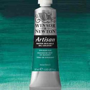 Winsor & Newton Artisan Water Mixable Oil Colour Paint - (1.25oz/37ml) Viridian Hue