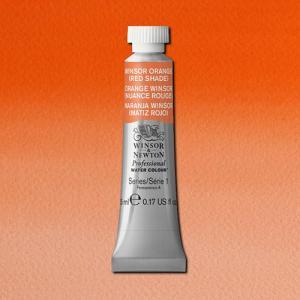 Winsor & Newton Professional Water Colour  (.17oz/5ml) Winsor Orange (Red Shade)