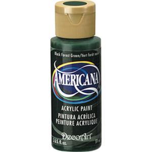DecoArt Americana Acrylic Paint - (2oz/59ml) Black Forrest Green