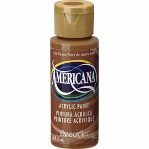 DecoArt Americana Acrylic Paint - (2oz/59ml) Raw Sienna