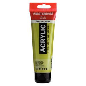 Royal Talens Amsterdam Acrylic Paint - (4.1oz/120ml) Olive Green Light