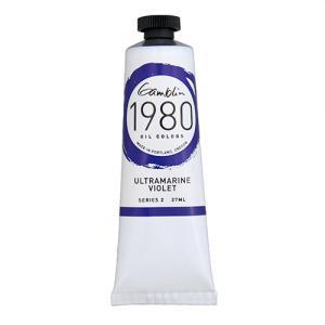 Gamblin 1980 Oil Colors – (1.25oz/37ml) Ultramarine Violet