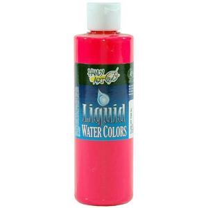 Handy Art Liquid Water Colors - (8oz/237ml) Fluorescent Hot Pink