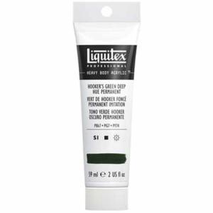 Liquitex Professional Heavy Body Acrylic Paint - (2oz/59ml) Hooker's Green Deep Hue