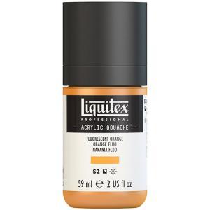 Liquitex Professional Acrylic Gouache Paint - (2oz/59ml) Fluorescent Orange