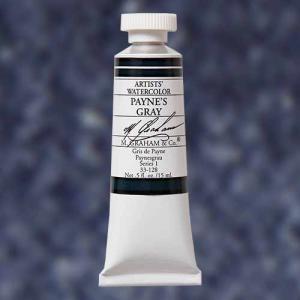 M. Graham & Co. Watercolor Paint – (0.5oz/15ml) Paynes Gray