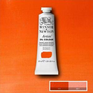 Winsor & Newton Artists' Oil Colour Paint - (1.25oz/37ml) Orange Laque Mineral