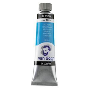 Royal Talens Van Gogh Oil Colour - (1.4oz/40ml) Cerulean Blue