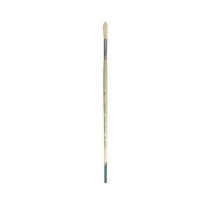 Daler Rowney Robert Simmons Signet Bristle Brush - Egbert Filbert, Long Handle, Size 2  DR222143002