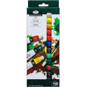 Royal Langnickel Essentials Oil Paints 0.4oz/12ml - (12 Pack)