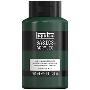 Liquitex Basics Acrylic Paint - (13.5oz/400ml) Hookers Green Hue Permanent