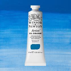Winsor & Newton Artists' Oil Colour Paint - (1.25oz/37ml) Cerulean Blue