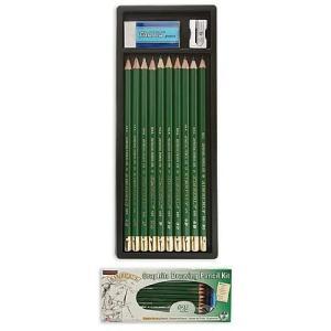 General's Kimberly Premium Graphite Drawing Pencil Kit - (12 Pieces) #25
