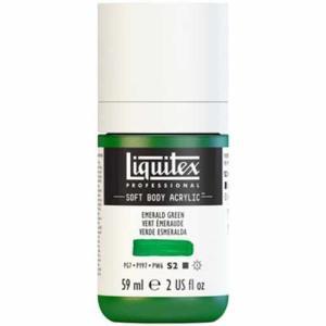 Liquitex Professional Soft Body Acrylic Paint - (2oz/59ml) Emerald Green