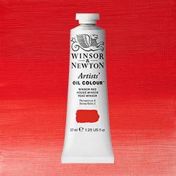 Winsor & Newton Artists' Oil Colour Paint - (1.25oz/37ml) Winsor Red