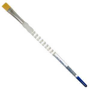Royal Langnickle Soft-Grip Golden Taklon Brush - Long Handle, Bright #8