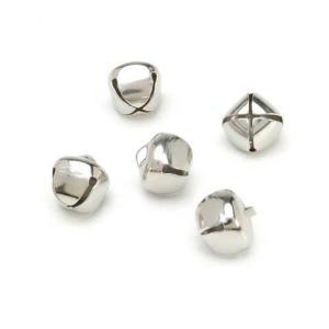 Darice Jingle Bells 5/8? – (36 Piece) Silver