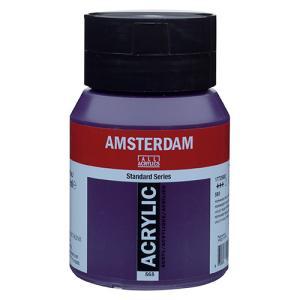 Royal Talens Amsterdam Acrylic Paint - (16.9oz/500ml) Permanent Blue Violet