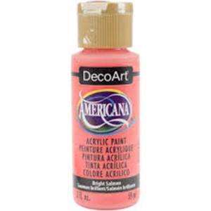 DecoArt Americana Acrylic Paint - (2oz/59ml) Bright Salmon
