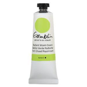 Gamblin Artists Oil Colors (1.25oz/37ml) Radiant Warm Green  1886