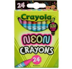 Crayola Crayons - (24 Pack) Neon 52-2998