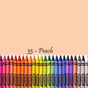 Crayola Crayons - (12 Pack) Peach
