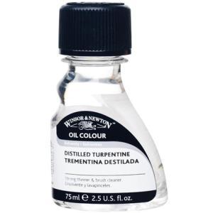 Winsor & Newton Oil Colour Solvents - (2.5oz/75ml) Distilled Turpentine