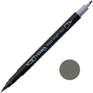 Lyra Aqua Brush Duo Marker Warm Grey Medium  LYL6520197