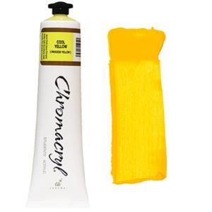 Chromacryl Acrylic Paint - (2.5oz/74ml) Cool Yellow