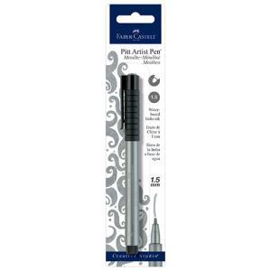 Pitt Artist Pen 1.5mm Bullet Nib- Silver