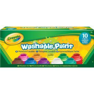 Crayola Washable Kids Paint Set - 10 Classic Colors