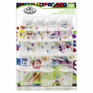 Royal Langnickel Cool Art Storage Cups-19pc RTN-128