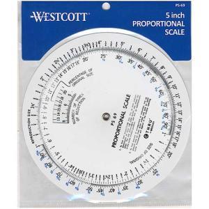 Westcott Proportional Scale 5"