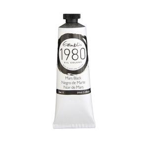 Gamblin 1980 Oil Colors – (1.25oz/37ml) Mars Black
