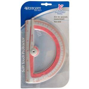 Westcott Student Soft Touch Protractor  14376