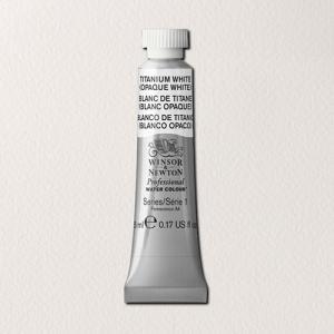 Winsor & Newton Professional Water Colour – (.17oz/5ml) Titanium White