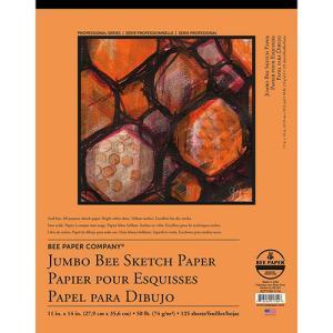 Bee Paper Jumbo Bee Sketch Paper Pad 11" x 14" - (125 Sheets, 50lb)