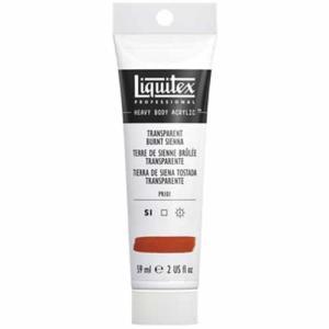 Liquitex Professional Heavy Body Acrylic Paint - (2oz/59ml) Transparent Burnt Sienna