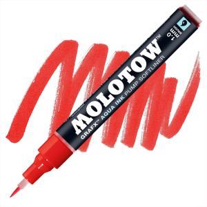 Molotow Aqua Pump Softliner Marker 1mm - Vermilion