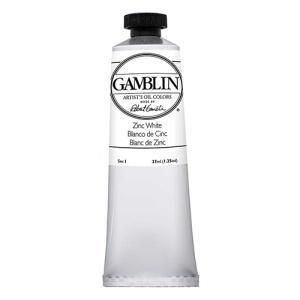 Gamblin Artist’s Oil Colors – (1.25oz/37ml) Zinc White
